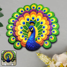 Peacock Design Anti-Slip Floor Mat - (1 Pc)