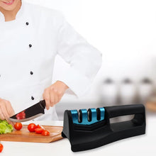 Kitchen Knife Sharpener – Handheld Chefs & Serrated (1 Pc, Chopper Not Included)
