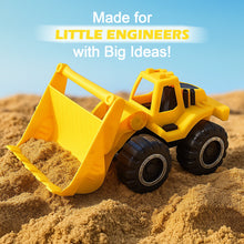 Funwoods Friction-Powered Front Loader / Bulldozer Toy - (1 Pc)