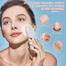 Silicone Face Scrubber Exfoliating Brush, Manual Handheld Facial Cleansing (1 Pc)