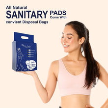 Beautiful Basics Blue Lady Long Pads With Wides Wings Sanitary Pads – 280 mm, 40-Pack