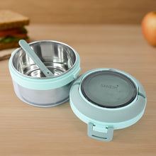 Ganesh Tiara 400ml Stainless Steel Insulated Lunch Box Leakproof Lid & Folding Spoon