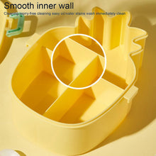 Kids Lunch Box Cute Pineapple Shaped Bento Box with Fork Spoon Snack Container