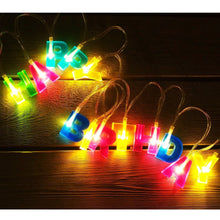 Decoratives 13 LED Letter Battery Operated String Lights