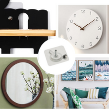 Adhesive Screw Wall Hook for Home & Office Hanging