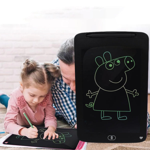 Portable LCD Writing Board Slate  Digital Notepad with Pen  for Kids 12 inch