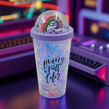 Sipper Bottle with Straw, LED Glow Light for Kids(Pack of 1)