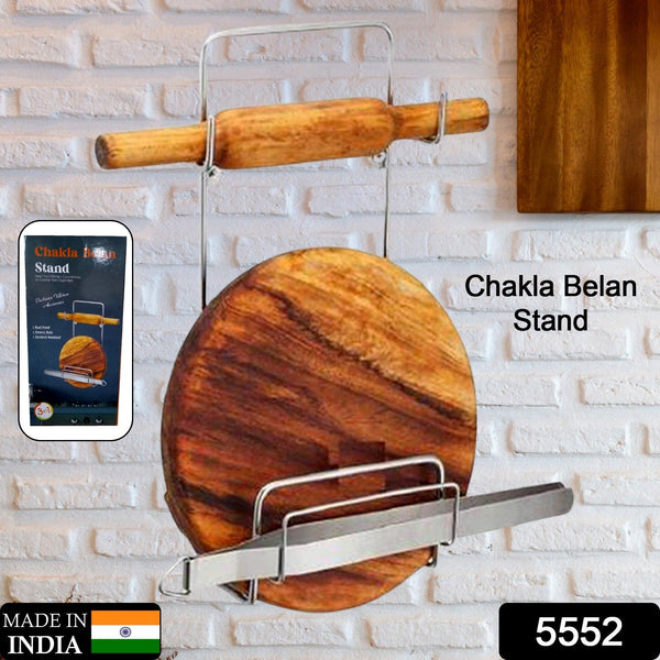 Chakla, Belan, Chimta Stand Multi-Purpose Rack for Kitchen (1 Pc )
