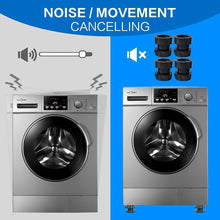 Adjustable Multipurpose AntiVibration For Appliances (Set of 4Pc)