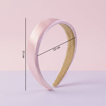 Elegant Padded Satin Finish Hairband (1 Pc)