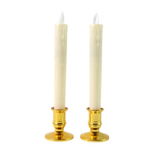 Set of 2 LED Flameless Taper Candles