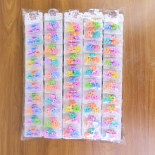 Plastic Small Hair Clips Girls Kids Hair Accessories (3 Pcs Set / Mix Color & Design)