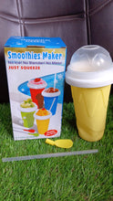 Magic Quick Frozen Smoothies Maker Cup – Double Layer Slushy Squeeze Cup (1 Pc)